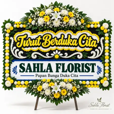 Papan Bunga Duka Dompu