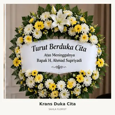 Krans Bunga Duka Dompu